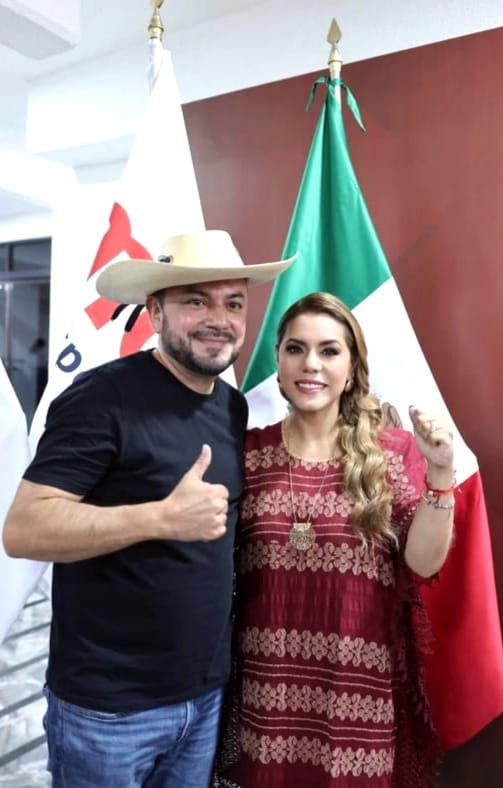 Jesús Urióstegui reconoce liderazgo y transparencia de Evelyn Salgado en Guerrero