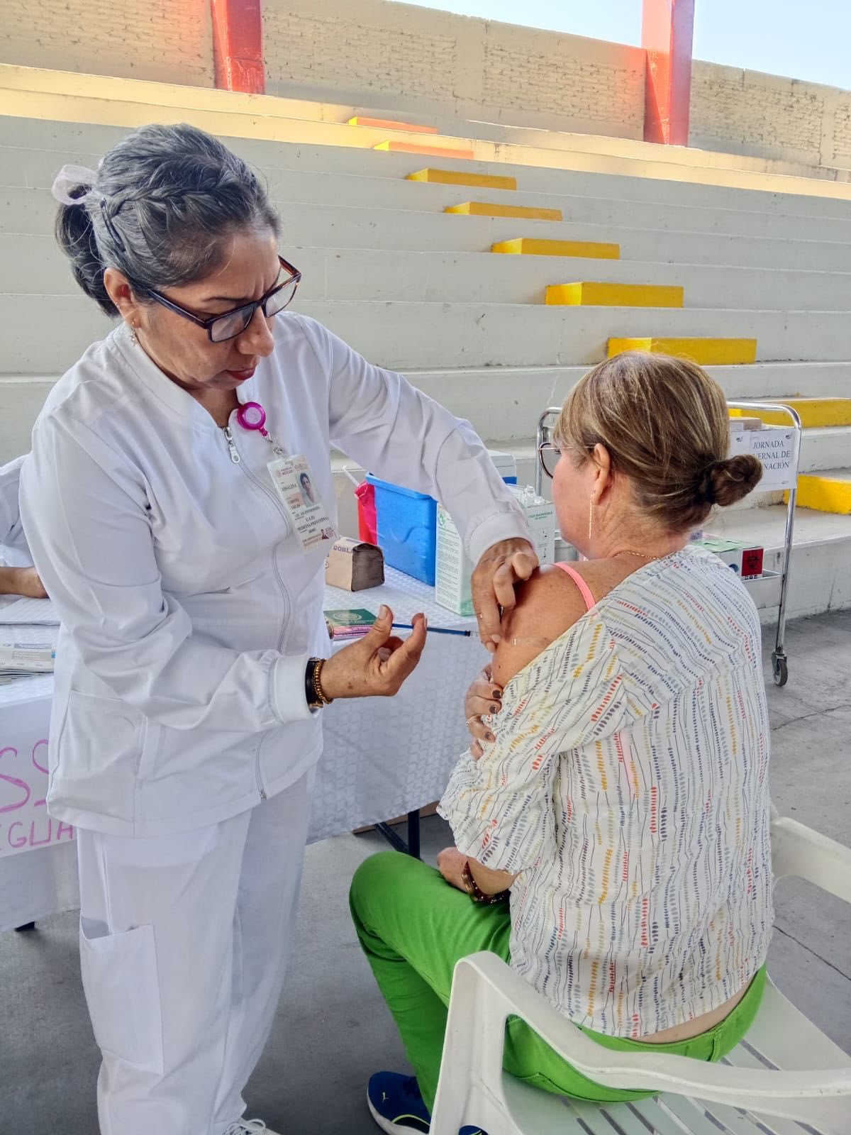 SSG refuerza acciones de vacunación en la región norte con trabajo interinstitucional