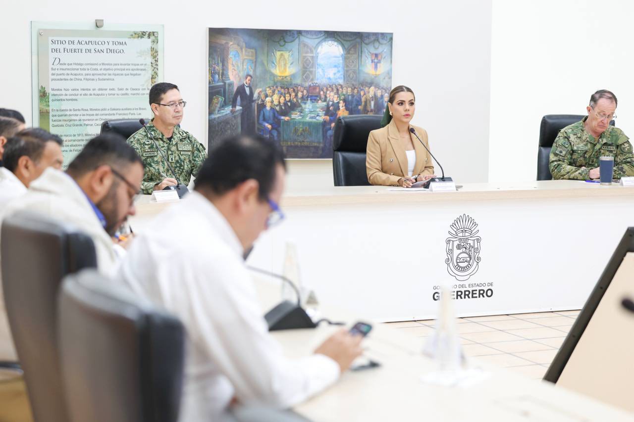 Evelyn Salgado reafirma estrategia de seguridad con presencia permanente en Guerrero