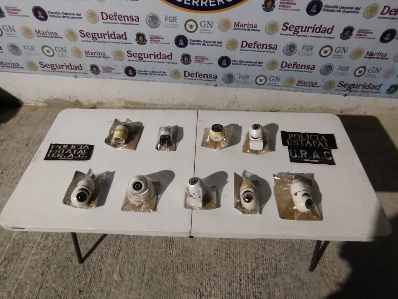 Desmantelan nueve cámaras clandestinas de vigilancia en Acapulco durante operativo interinstitucional