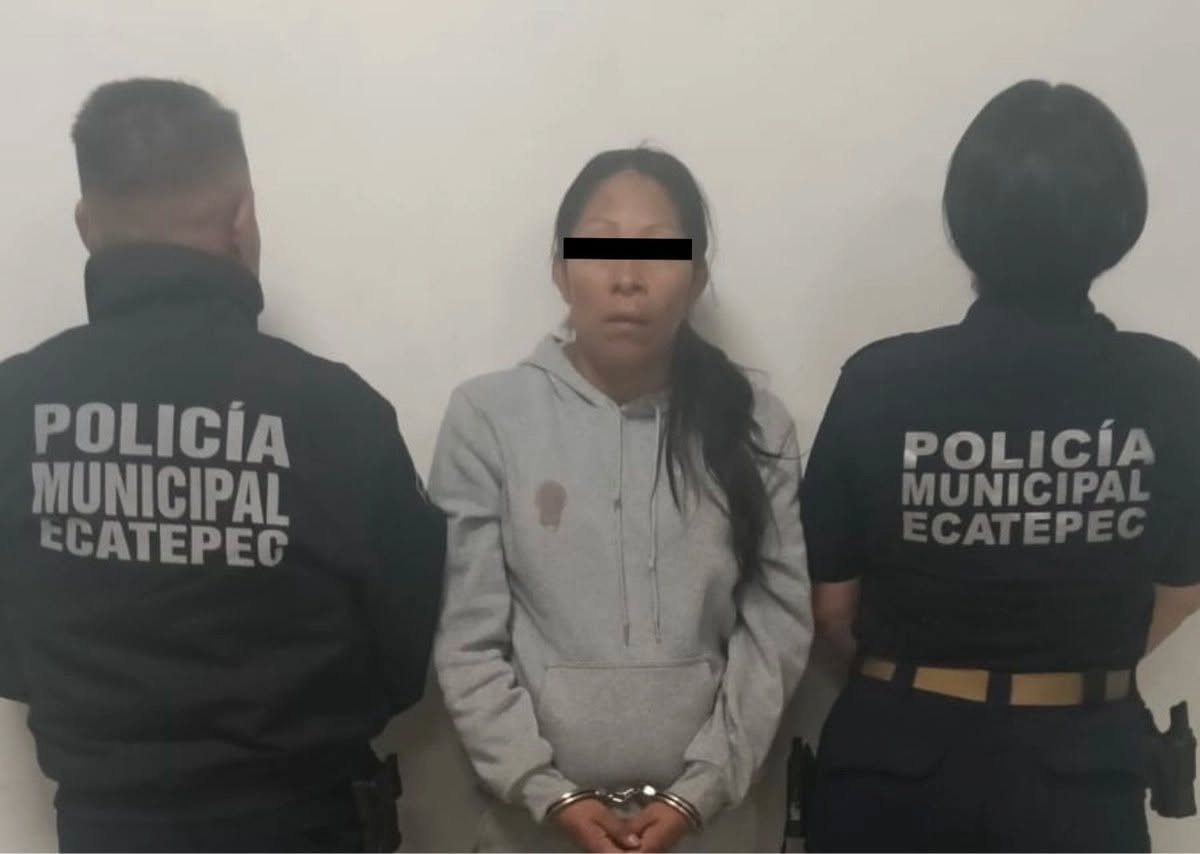 El fin de una huida: Cae en Ecatepec la mujer que abandonó a su bebé dentro de una pipa
