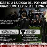 ¡Felices 80 a la Diosa del Pop! Cher celebra ocho décadas como leyenda absoluta del espectáculo