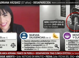 Crece el misterio por desaparición de Blanca Adriana tras acudir a clínica estética en Puebla