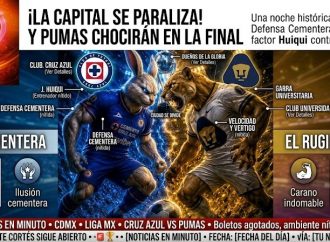 ¡Cruz Azul y Pumas disputarán una final que paraliza al fútbol mexicano!