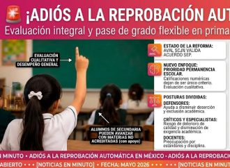 Avala SCJN nuevo modelo educativo de la SEP; crece debate por eliminación de reprobación automática