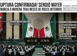 ¡Ruptura confirmada! Sergio Mayer renuncia a Morena tras meses de roces internos