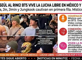 BTS vive la pasión de la lucha libre mexicana y conquista al público en una noche inolvidable