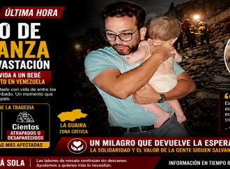 BEBÉ RESCATADO CON VIDA ENTRE LOS ESCOMBROS DA ESPERANZA A VENEZUELA TRAS LOS DEVASTADORES TERREMOTOS
