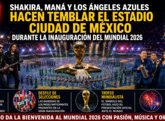 Shakira, Maná y Los Ángeles Azules deslumbran en la inauguración del Mundial 2026 en el Estadio Ciudad de México