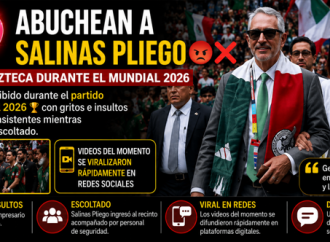 Abuchean a Ricardo Salinas Pliego durante el partido inaugural del Mundial 2026