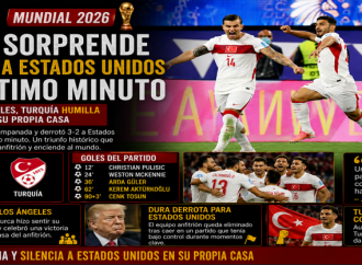 Turquía da el golpe y vence 3-2 a Estados Unidos; se despide del Mundial con una victoria histórica