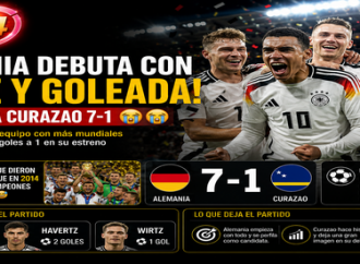Alemania debuta con goleada histórica y aplasta 7-1 a Curazao en el Mundial 2026