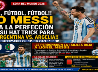 Messi firma un triplete histórico en la goleada de Argentina sobre Argelia; la polémica arbitral marca el partido
