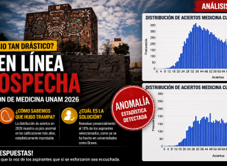 Anomalías en el examen de admisión de Medicina UNAM 2026 generan dudas sobre la integridad del proceso