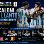 Lionel Messi rompe en llanto y clasifica a Argentina con un triunfo agónico sobre Egipto
