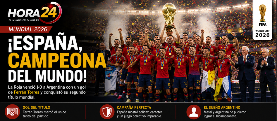 España toca la gloria: derrota a Argentina y conquista su segundo Mundial