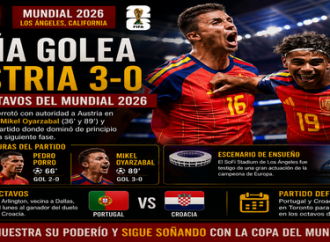 España golea a Austria y avanza con paso firme a los octavos del Mundial 2026