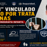 Víctor “N” es vinculado a proceso por presunta pornografía infantil; permanecerá en prisión preventiva