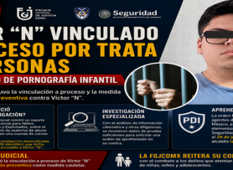 Víctor “N” es vinculado a proceso por presunta pornografía infantil; permanecerá en prisión preventiva