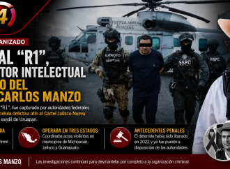 Capturan al “R1”, presunto autor intelectual del asesinato del exalcalde Carlos Manzo