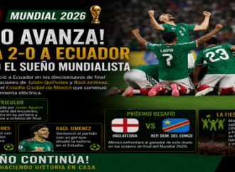 México derrota 2-0 a Ecuador y avanza a octavos de final del Mundial 2026