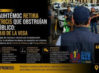 Retiran scooters eléctricos de calles de la Cuauhtémoc tras quejas vecinales