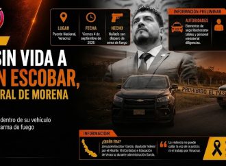 Hallan sin vida al diputado federal de Morena, Zenyazen Escobar, en Veracruz