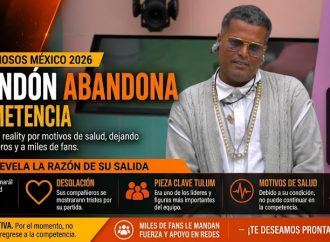 Aldo Rendón abandona ‘La Casa de los Famosos México 2026’ por motivos de salud